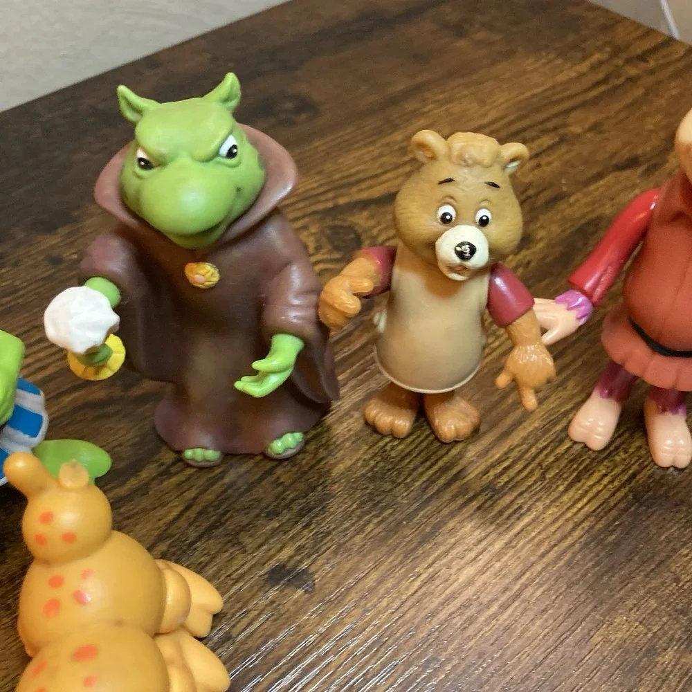 Teddy‎ Ruxpin Figure Lot of 10 Incl Newton Bounder Wooly Gutang Tweeg Alchemy II